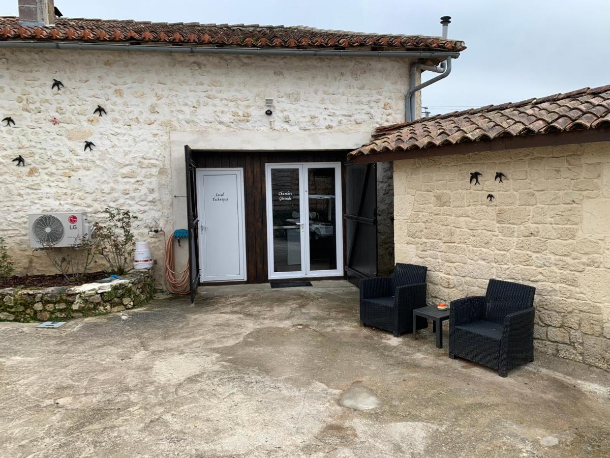 Chambre D'Hotes Naturiste Le Jardin Des Hirondelles Blanzaguet-Saint-Cybard Extérieur photo