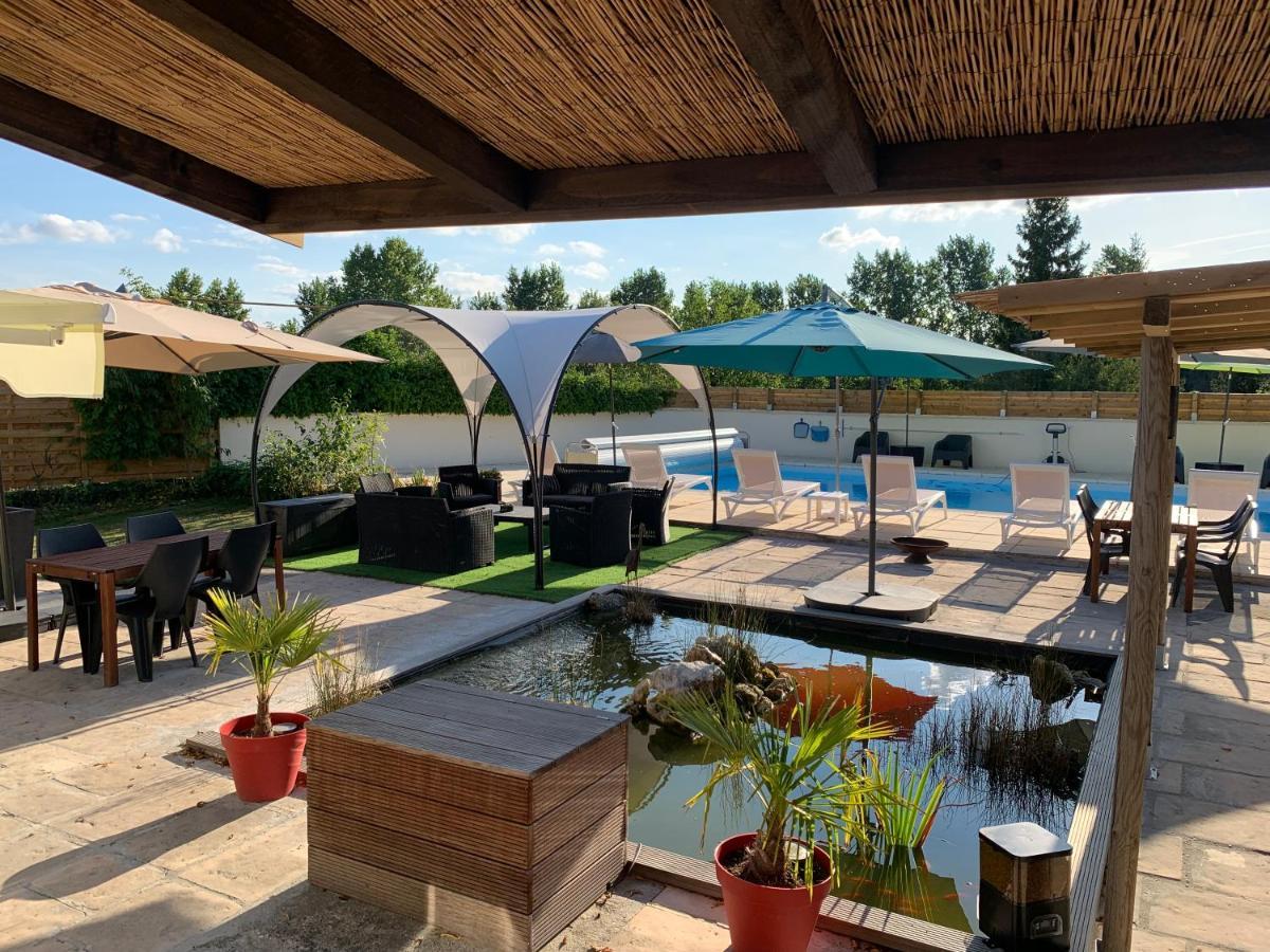Chambre D'Hotes Naturiste Le Jardin Des Hirondelles Blanzaguet-Saint-Cybard Extérieur photo